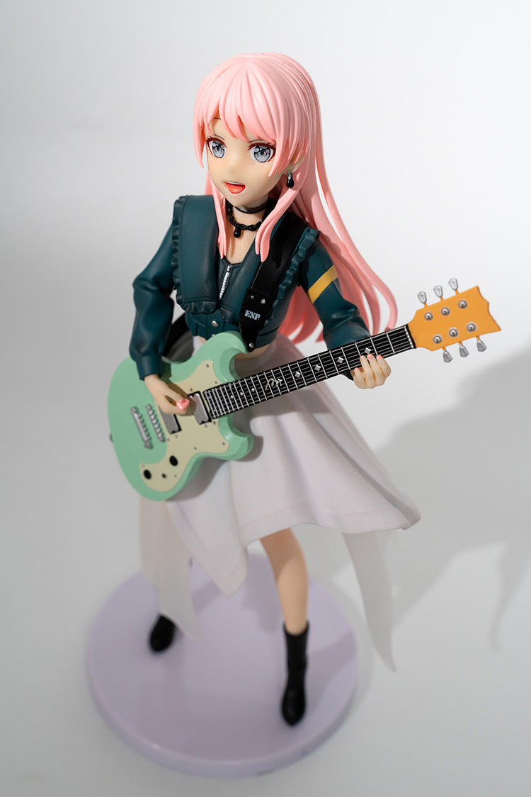 MyGO Chihaya Anon Figure with Guitar Cute Anime Girl Japanese Bang Dream-inspired 2D Model Collectible Decor