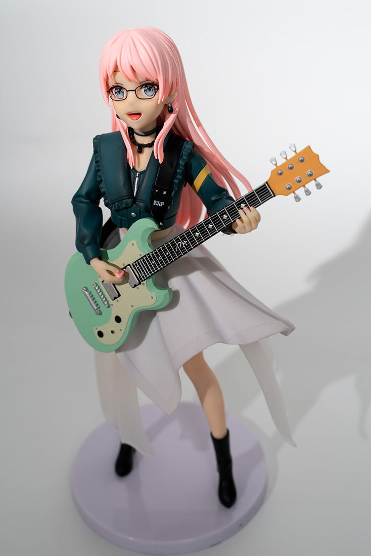MyGO Chihaya Anon Figure with Guitar Cute Anime Girl Japanese Bang Dream-inspired 2D Model Collectible Decor