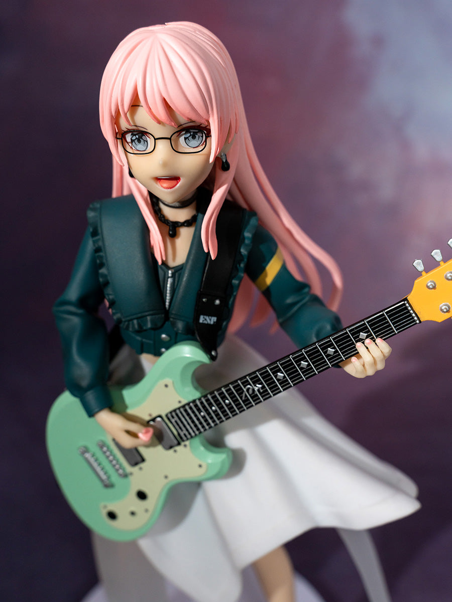 MyGO Chihaya Anon Figure with Guitar Cute Anime Girl Japanese Bang Dream-inspired 2D Model Collectible Decor
