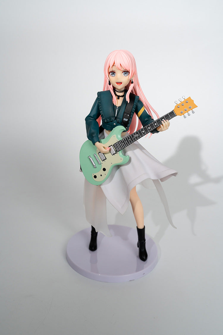 MyGO Chihaya Anon Figure with Guitar Cute Anime Girl Japanese Bang Dream-inspired 2D Model Collectible Decor