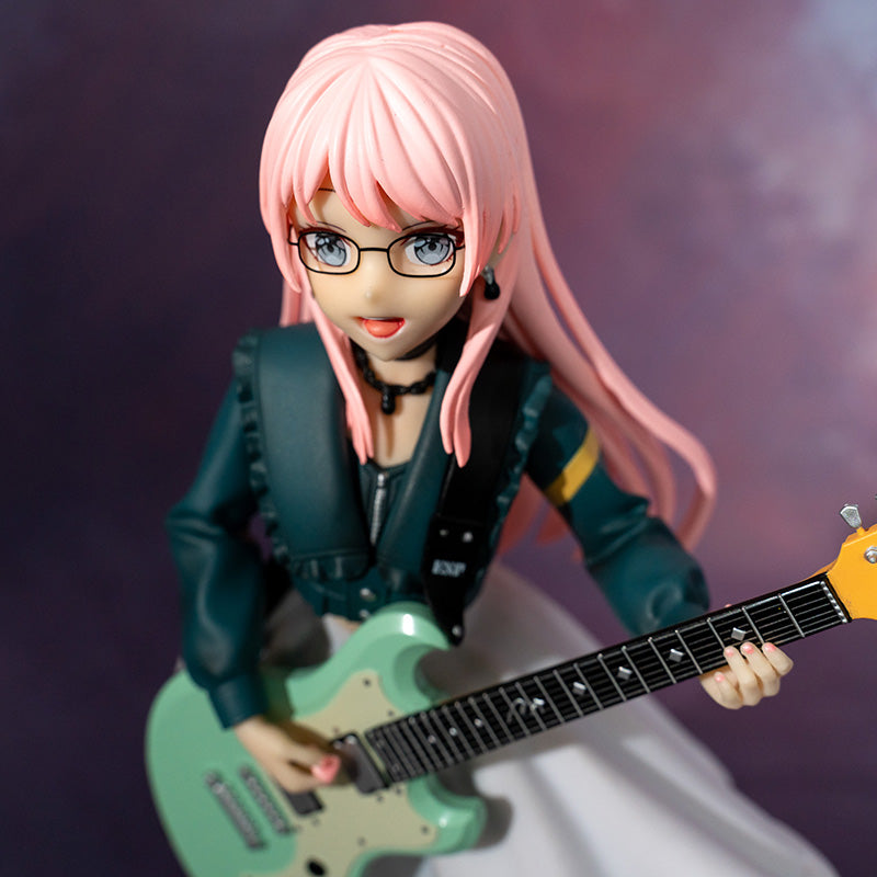 MyGO Chihaya Anon Figure with Guitar Cute Anime Girl Japanese Bang Dream-inspired 2D Model Collectible Decor