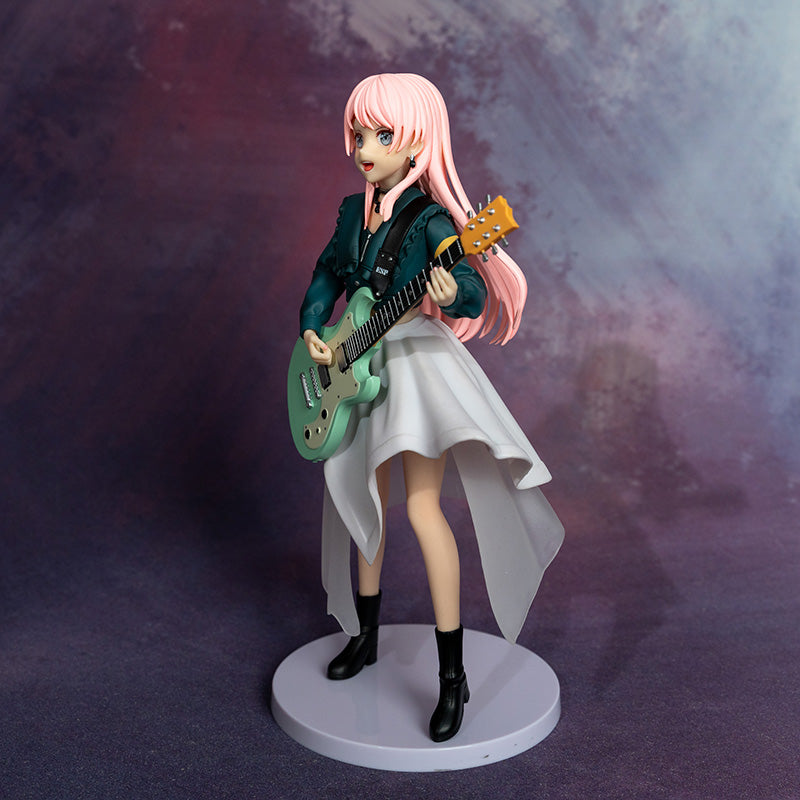 MyGO Chihaya Anon Figure with Guitar Cute Anime Girl Japanese Bang Dream-inspired 2D Model Collectible Decor
