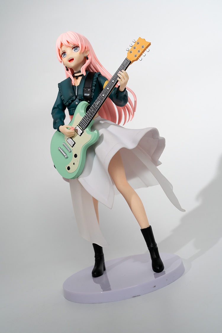 MyGO Chihaya Anon Figure with Guitar Cute Anime Girl Japanese Bang Dream-inspired 2D Model Collectible Decor