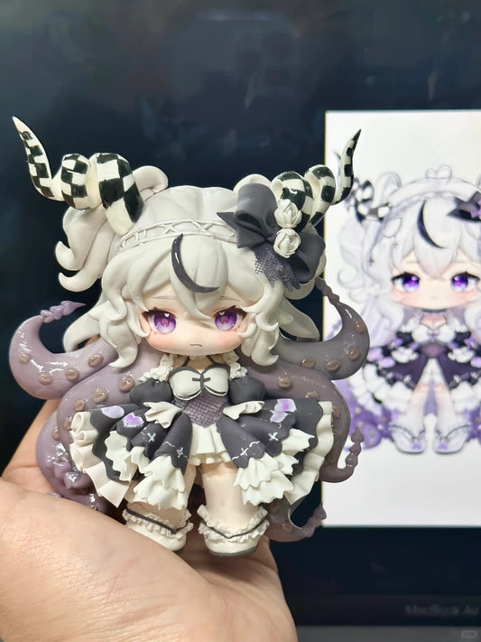 "Is there anyone who likes this blind box style clay figures?"
