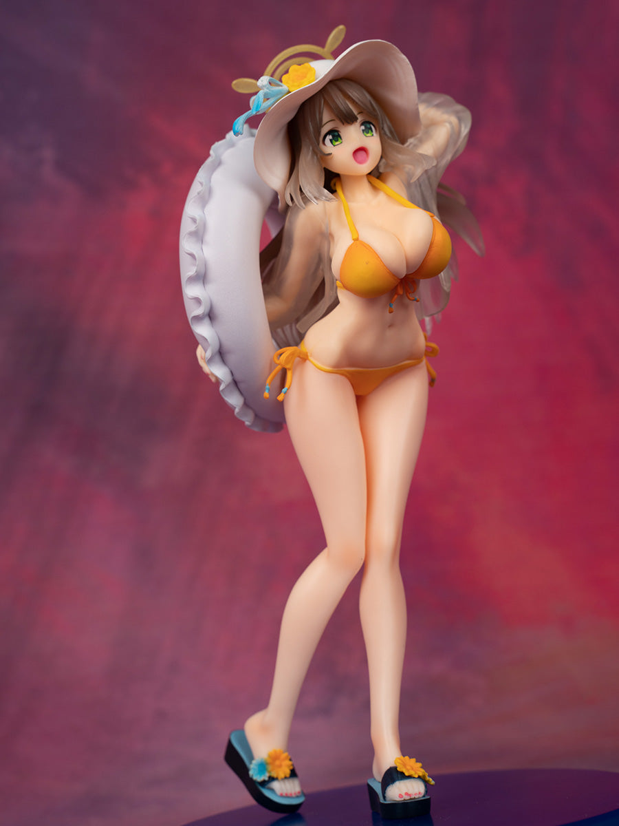Blue Archive Izayoi Nomiya Swimsuit Bikini Figure Anime-style Japanese 2D Girl Model Collectible Decor