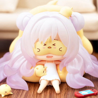 Azur Lane JUUs Time Q-version Dido Figure Cute Lazy Petit Girl Anime-style Desktop Collectible Decor